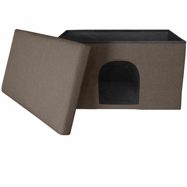 PET-HOUSE-OTTOMAN-COCONUT-BROWN-SM