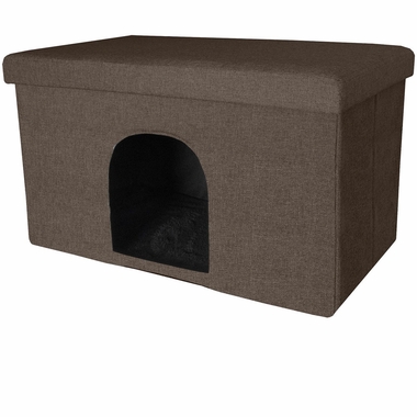 PET-HOUSE-OTTOMAN-COCONUT-BROWN-SM