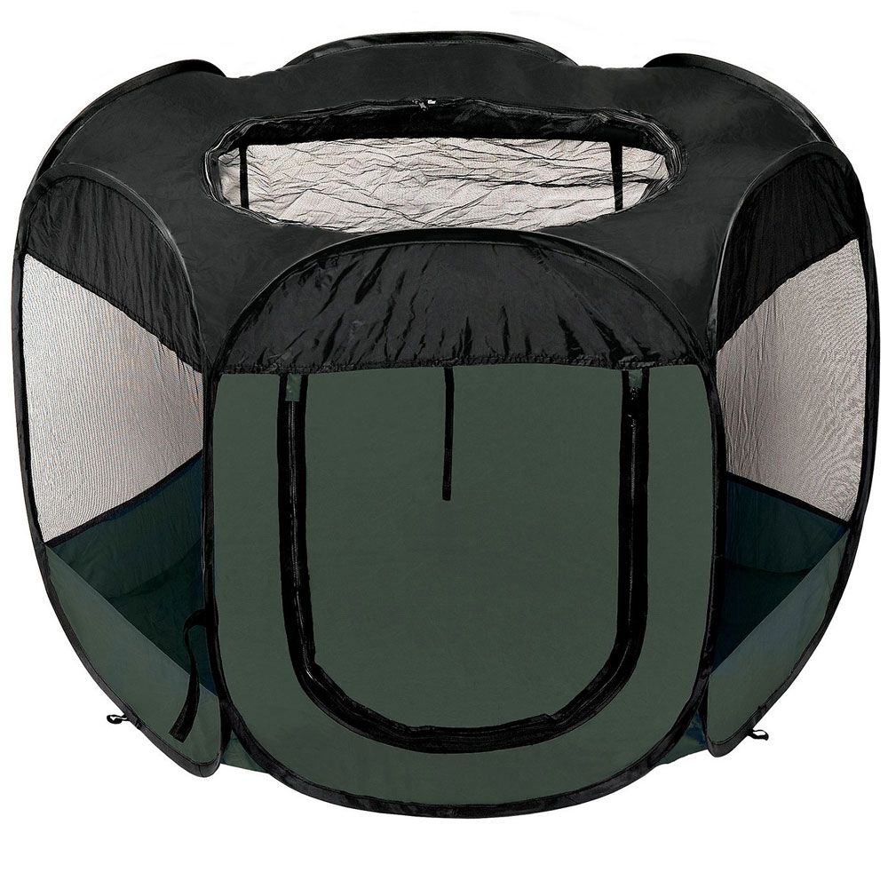 FURHAVEN-PLAYPEN-HUNTER-GREEN-MEDIUM