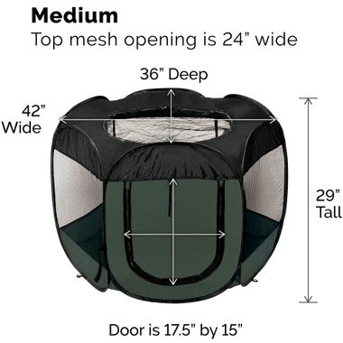 FURHAVEN-PLAYPEN-HUNTER-GREEN-MEDIUM