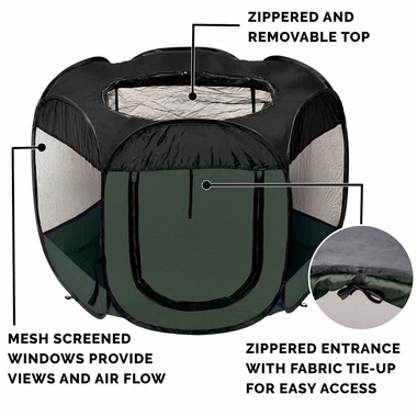 FURHAVEN-PLAYPEN-HUNTER-GREEN-MEDIUM