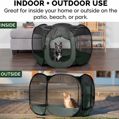 FURHAVEN-PLAYPEN-HUNTER-GREEN-MEDIUM