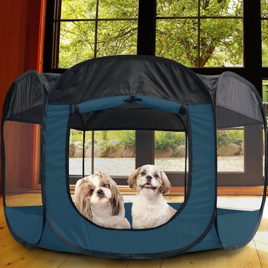 FURHAVEN-PLAYPEN-SAILOR-BLUE-MEDIUM