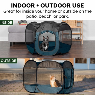FURHAVEN-PLAYPEN-SAILOR-BLUE-MEDIUM