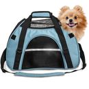Furhaven Pet Tote with Weather Guard - Robin Blue (Large)