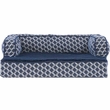 FurHaven Plush & Decor Comfy Couch Orthopedic Sofa-Style Pet Bed - Diamond Blue (Jumbo)