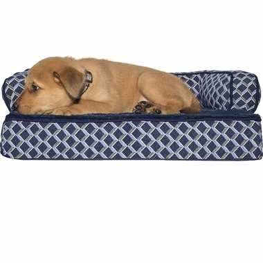 FURHAVEN-COMFY-COUCH-ORTHOPEDIC-BED-BLUE-LARGE