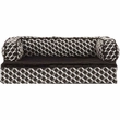 FurHaven Plush & Decor Comfy Couch Orthopedic Sofa-Style Pet Bed - Diamond Brown (Large)