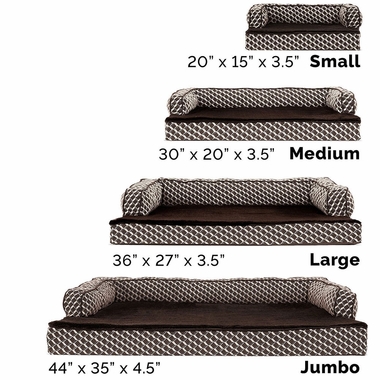 FURHAVEN-COMFY-COUCH-ORTHOPEDIC-BED-BROWN-SMALL