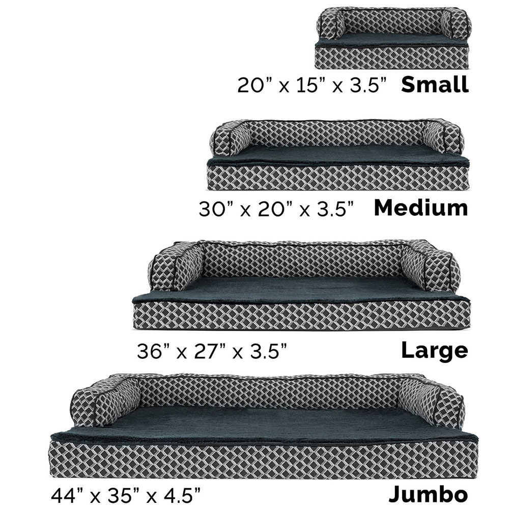 FURHAVEN-COMFY-COUCH-ORTHOPEDIC-BED-GRAY-JUMBO