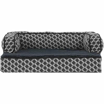 FURHAVEN-COMFY-COUCH-ORTHOPEDIC-BED-GRAY-MEDIUM