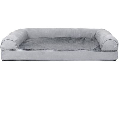PLUSH-SUEDE-FULLSPPRT-SOFA-PTBD-GRY-JMBPLS