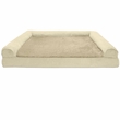 FurHaven Plush & Suede Memory Top Sofa Pet Bed - Clay (Jumbo)