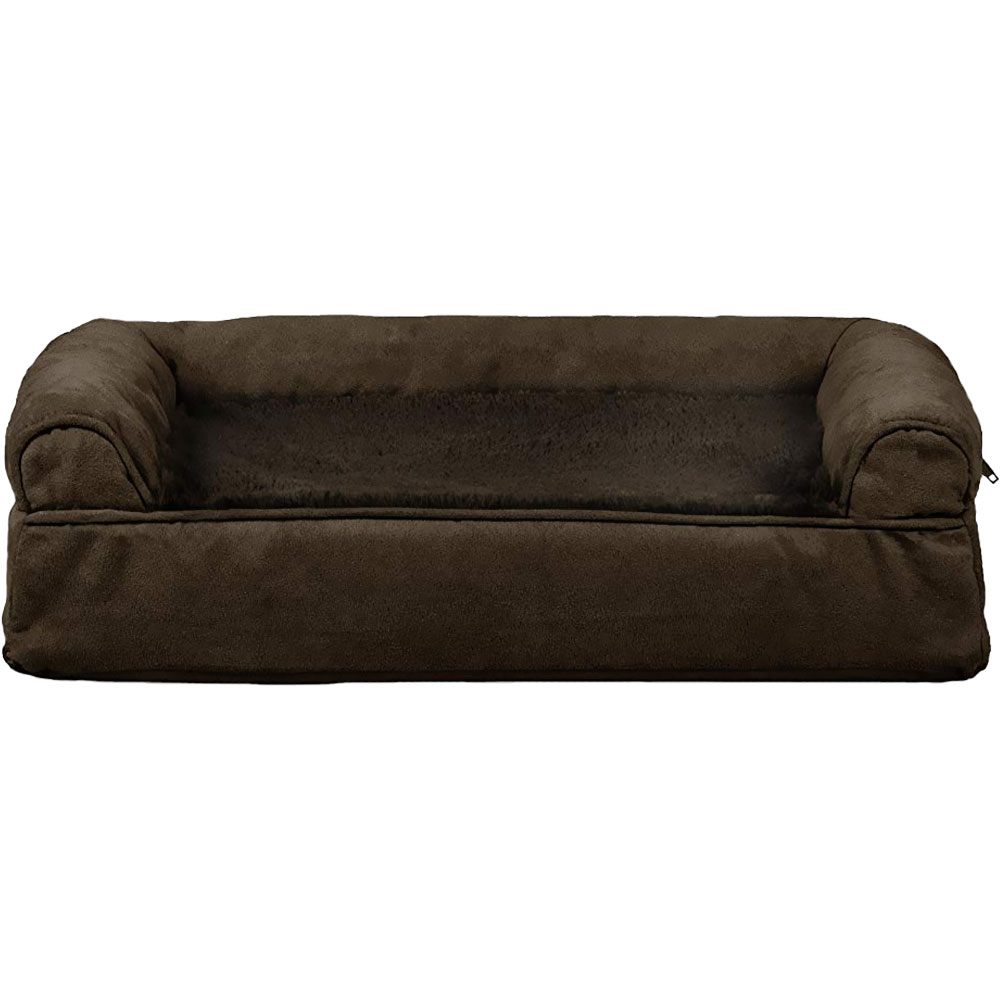 FurHaven Plush & Suede Orthopedic Sofa Pet Bed