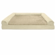 FurHaven Plush & Suede Orthopedic Sofa Pet Bed - Clay (Jumbo Plus)