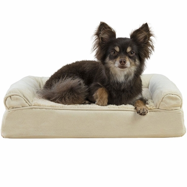 FURHAVEN-PLUSH-SUEDE-ORTHOPEDIC-BED-CLAY-LARGE