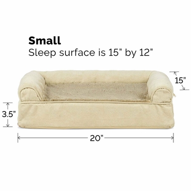 FURHAVEN-PLUSH-SUEDE-ORTHOPEDIC-BED-CLAY-MEDIUM