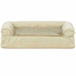 FurHaven Plush & Suede Orthopedic Sofa Pet Bed - Clay (Small)