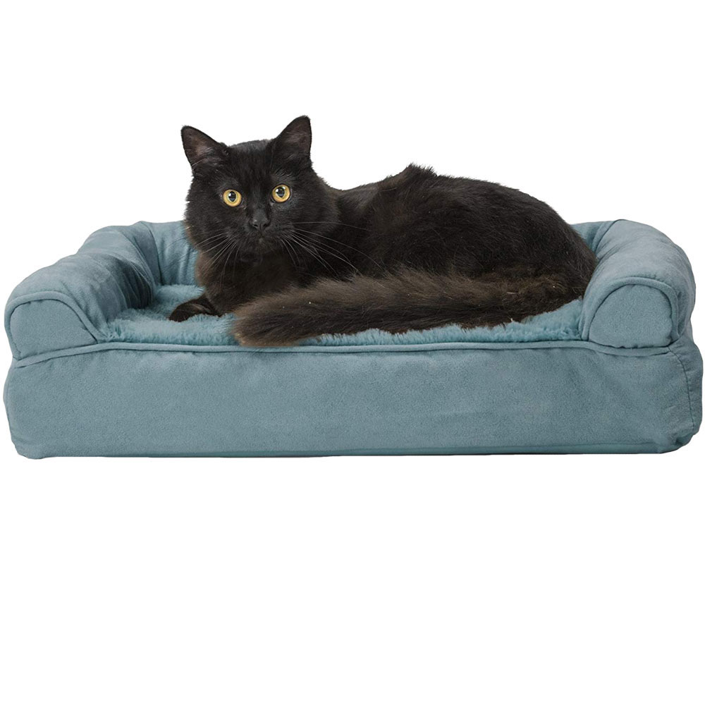 FURHAVEN-PLUSH-SUEDE-ORTHOPEDIC-BED-DEEP-POOL-MEDIUM