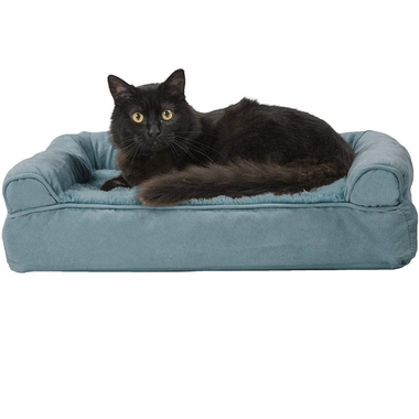FURHAVEN-PLUSH-SUEDE-ORTHOPEDIC-BED-DEEP-POOL-SMALL