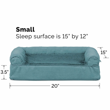 FURHAVEN-PLUSH-SUEDE-ORTHOPEDIC-BED-DEEP-POOL-SMALL