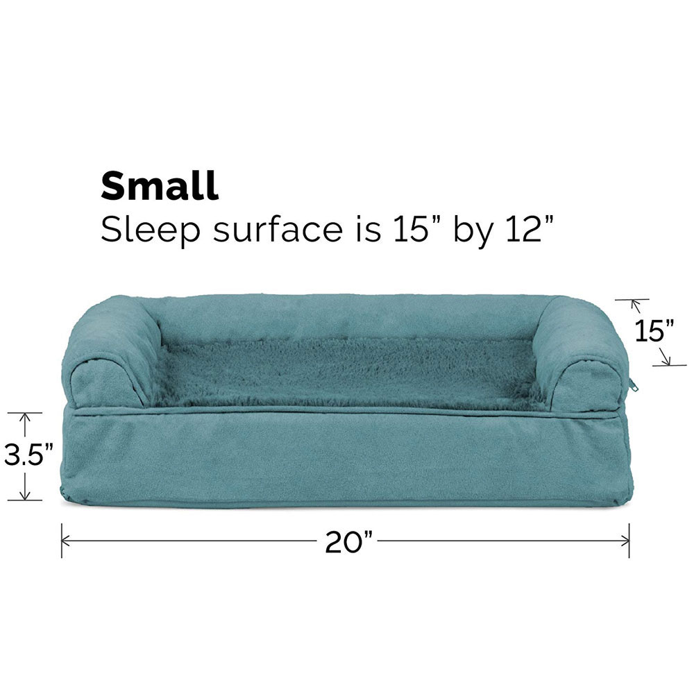 FURHAVEN-PLUSH-SUEDE-ORTHOPEDIC-BED-DEEP-POOL-SMALL
