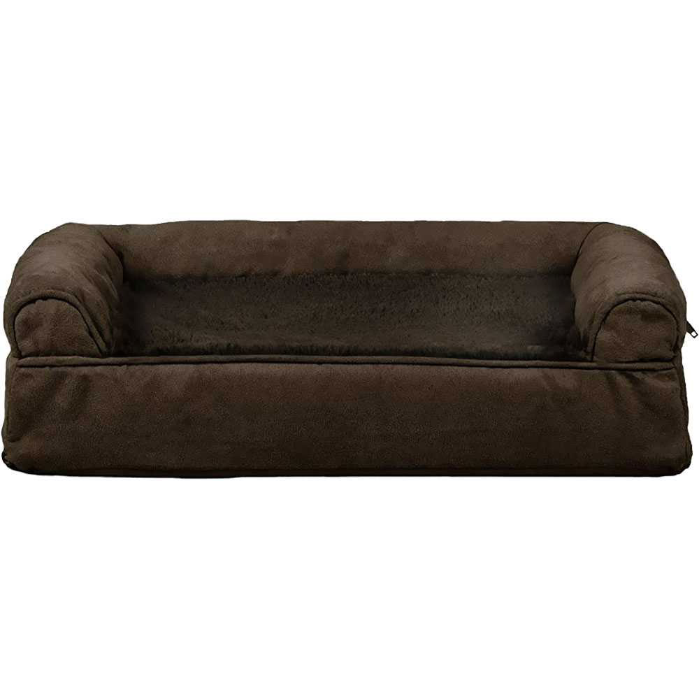 FURHAVEN-PLUSH-SUEDE-ORTHOPEDIC-BED-ESPRESSO-JUMBO