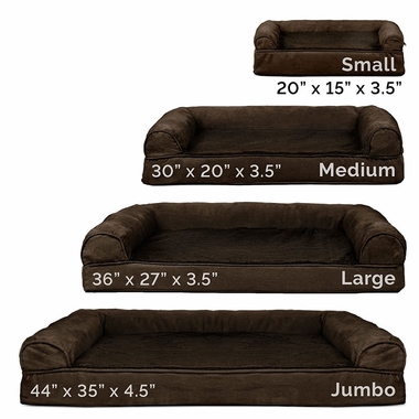 FURHAVEN-PLUSH-SUEDE-ORTHOPEDIC-BED-ESPRESSO-LARGE