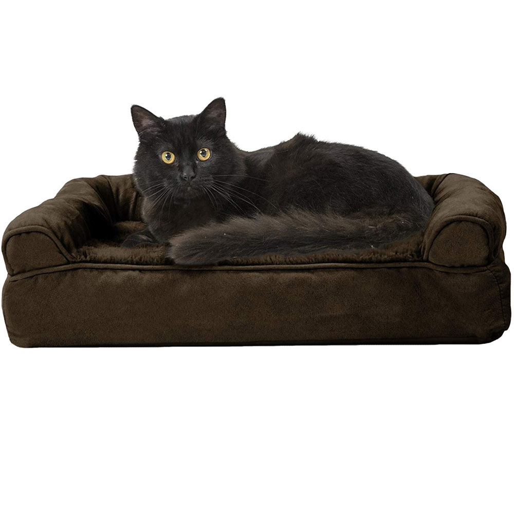 FURHAVEN-PLUSH-SUEDE-ORTHOPEDIC-BED-ESPRESSO-MEDIUM