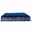 FurHaven Plush Top Kilim Deluxe Orthopedic Pet Bed - Southwest Indigo (Extra Large)