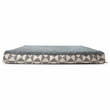 FurHaven Plush Top Kilim Deluxe Orthopedic Pet Bed - Pyramid Gray (Large)