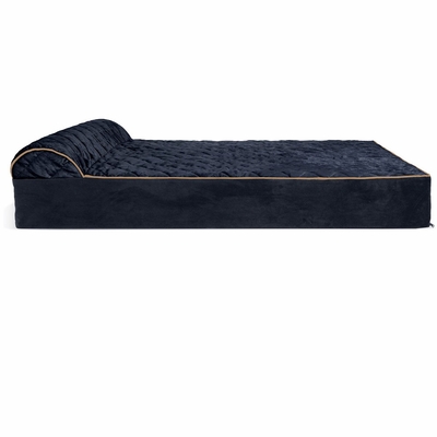 QUILTED-FAUXFUR-VELVET-GOLIATH-CHAISE-PTBED-DRKBLUE-4XLG