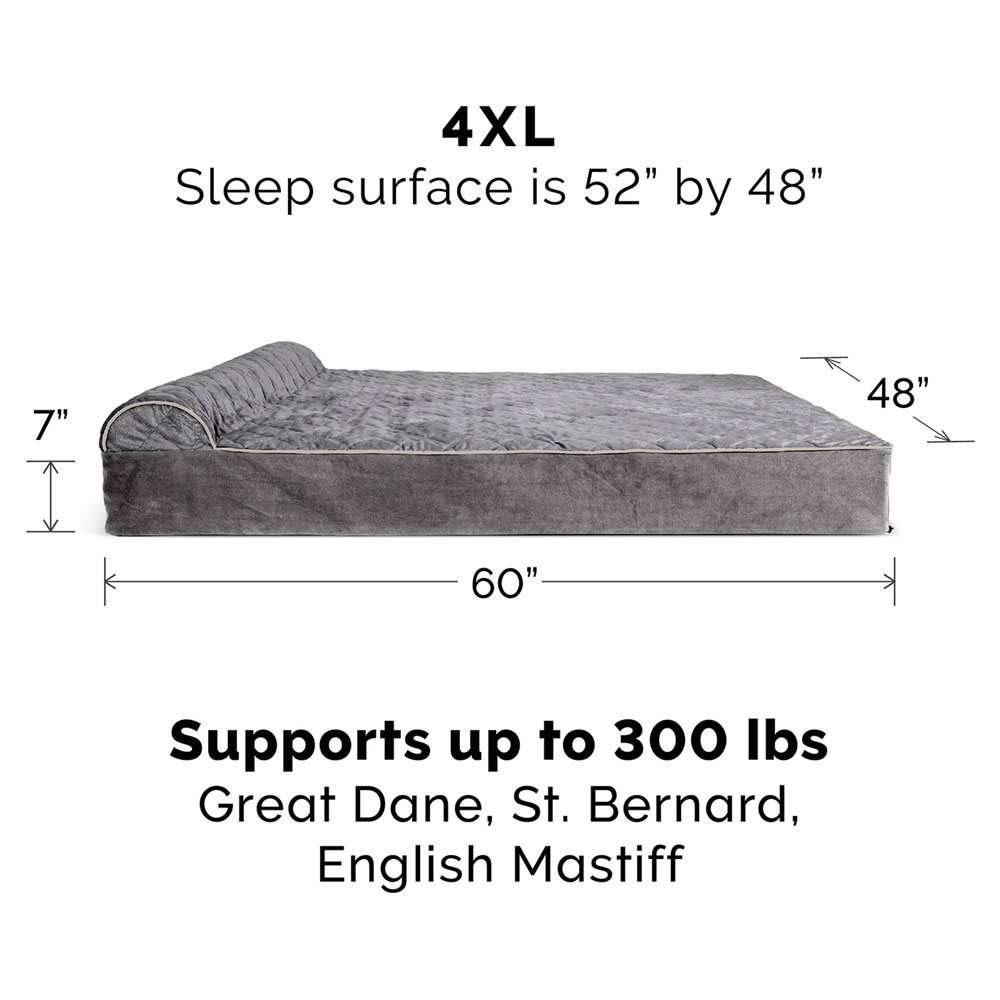 QUILTED-FAUXFUR-VELVET-GOLIATH-CHAISE-PTBED-DRKBLUE-4XLG