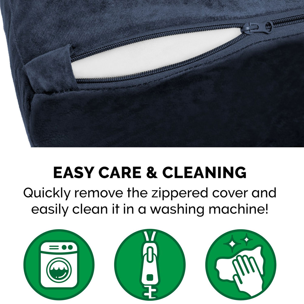 QUILTED-FAUXFUR-VELVET-GOLIATH-CHAISE-PTBED-DRKBLUE-XXLG