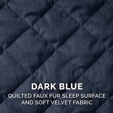 QUILTED-FAUXFUR-VELVET-GOLIATH-CHAISE-PTBED-DRKBLUE-XXLG