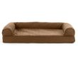 FurHaven Quilted Memory Top Sofa Pet Bed - Toasted Brown (Jumbo Plus)