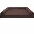 FurHaven Quilted Orthopedic Sofa Pet Bed - Coffee (Jumbo Plus)