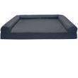 FurHaven Quilted Orthopedic Sofa Pet Bed - Iron Gray (Large)