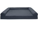 FurHaven Quilted Orthopedic Sofa Pet Bed - Iron Gray (Medium)