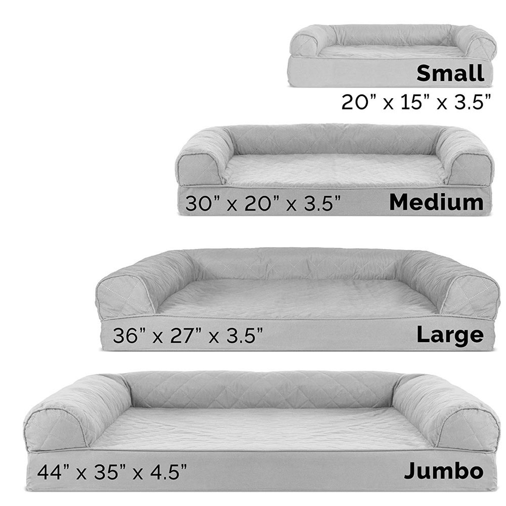 FURHAVEN-QUILTED-ORTHOPEDIC-BED-GRAY-JUMBO