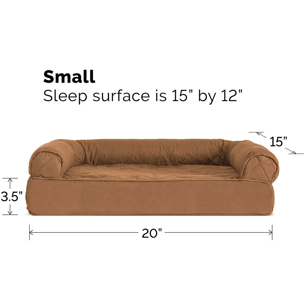 FURHAVEN-QUILTED-ORTHOPEDIC-BED-BROWN-SMALL