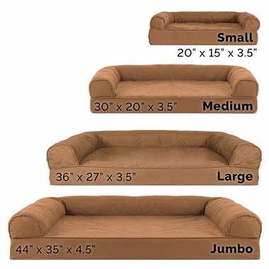 FURHAVEN-QUILTED-ORTHOPEDIC-BED-BROWN-SMALL