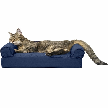FURHAVEN-QUILTED-ORTHOPEDIC-BED-NAVY-LARGE