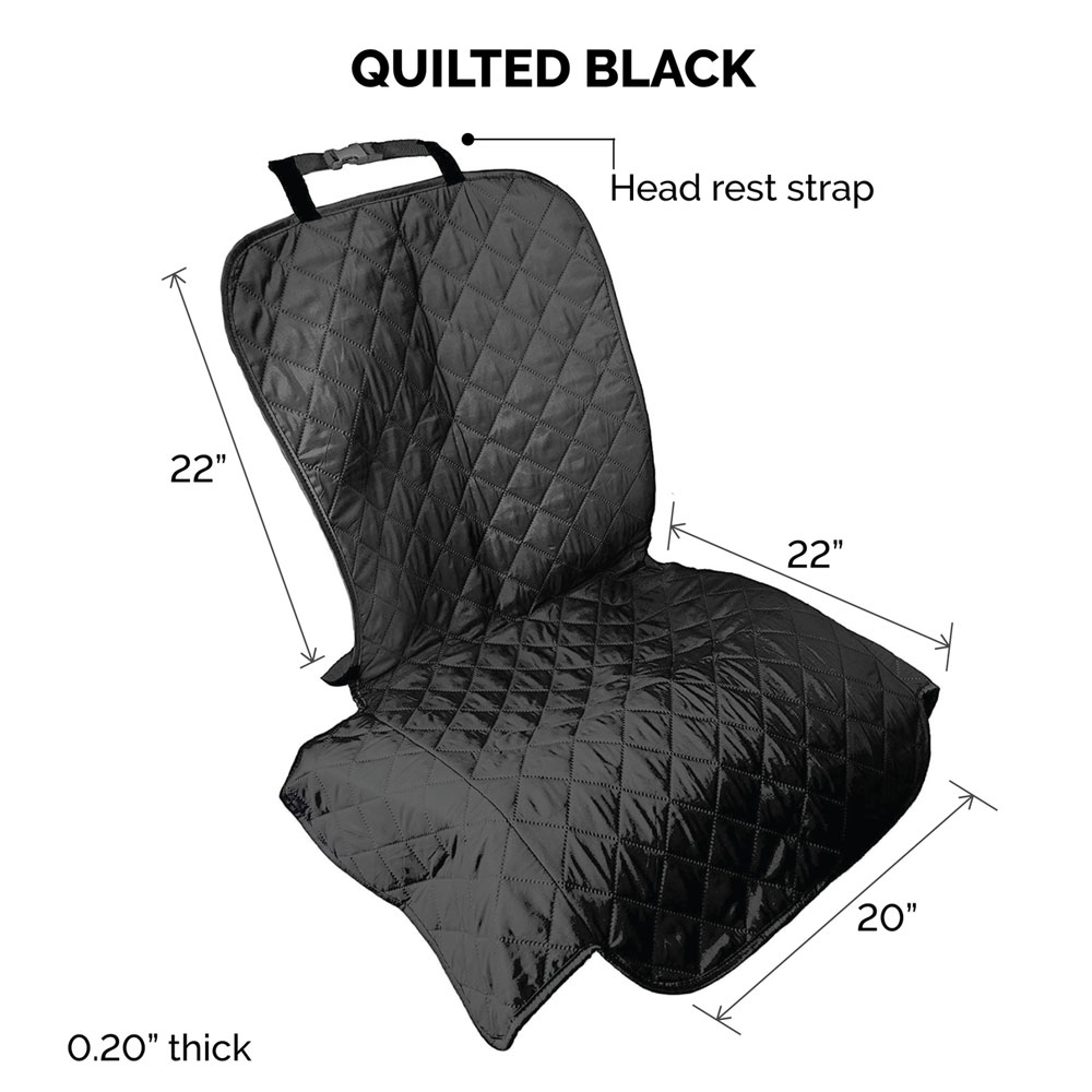QUILTED-SINGLE-CAR-SEAT-COVER-GRAY