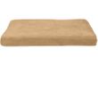 Furhaven Quilted Suede Memory Foam Pet Bed - Camel (Medium)