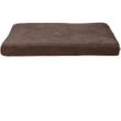 Furhaven Quilted Suede Memory Foam Pet Bed - Espresso (Medium)