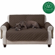 FurHaven Reversible Loveseat Protector - Espresso/Clay