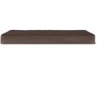 FurHaven Snuggle Terry & Suede Deluxe Pillow Pet Bed - Espresso (Medium)