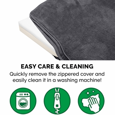 SNUGGLE-TERRY-SUDEDLX-PILLW-PTBD-GRAY-XLG