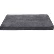 FurHaven Snuggle Terry & Suede Deluxe Pillow Pet Bed - Gray (Large)